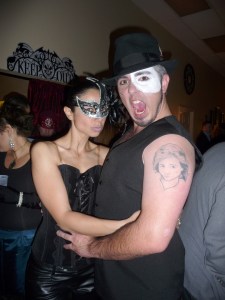 Justin and Oana Monster2